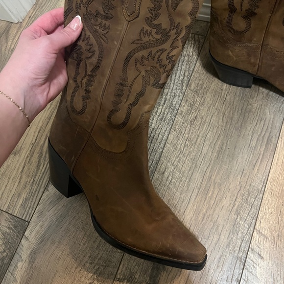 Jeffrey Campbell Dagget Boot Brown Wash - Picture 4 of 6